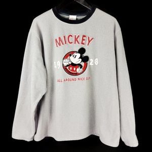 Disney Store Exclusive Mickey All Around Nice Guy 1928 Embroidered Pull Over